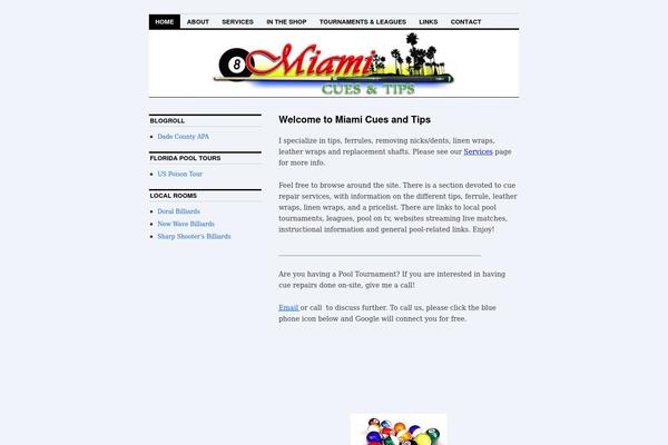Coraline theme site design template sample