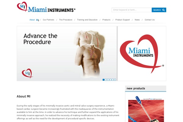 miamiinstruments.com site used Miami-instruments
