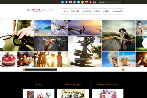 Duotive Three theme site design template sample