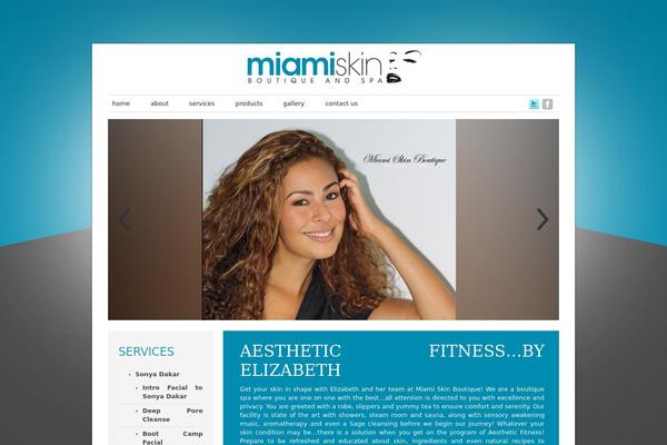 miamiskinboutiqueandspa.com site used Theme1164