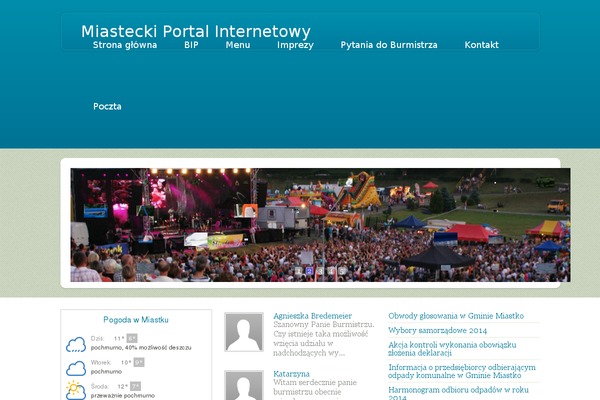 miastko.pl site used Portal_mgok2d