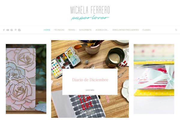 micaelaferrero.com site used Handmade-shop
