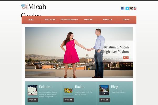 micahcawley.com site used Theme1556