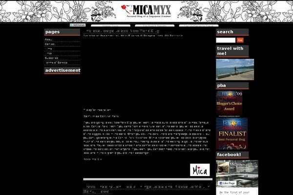 micamyx.com site used Dreamer-art