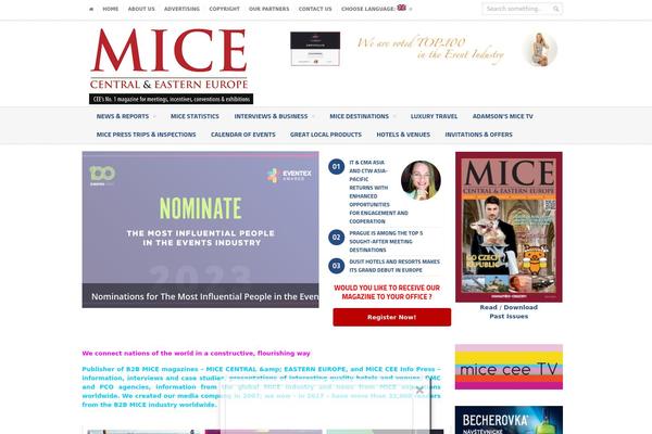 mice-cee.com site used Mice