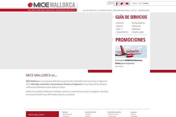 micemallorca.com site used Mice