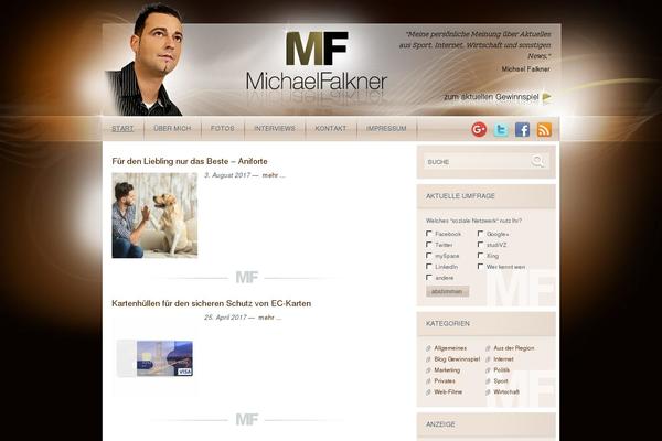 michael-falkner.com site used Michael-falkner-blog