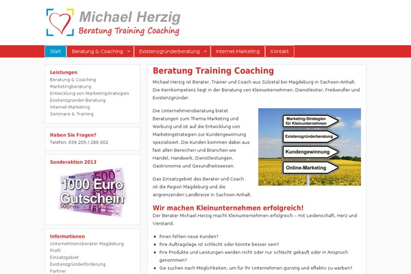 michael-herzig.de site used Richwp15