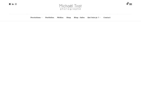 Photography theme site design template sample