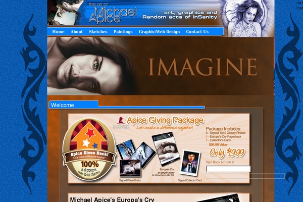 michaelapice.com site used Clearness