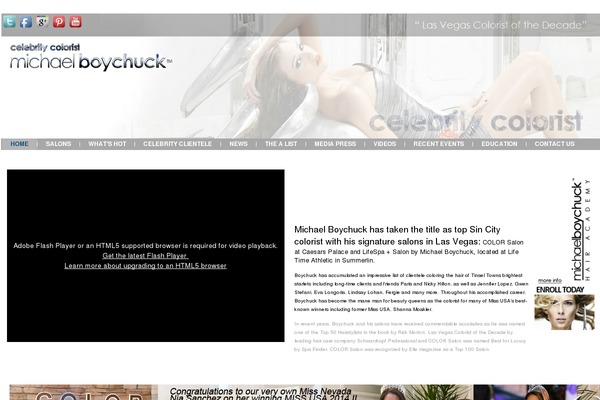 michaelboychuck.com site used Mbp