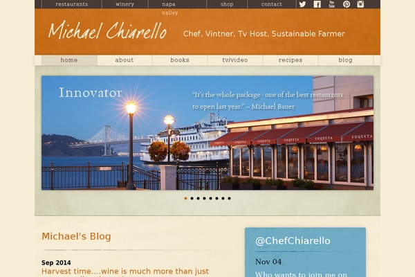 michaelchiarello.com site used Chv