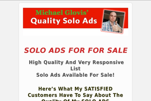 michaelglovis.com site used Soloadpress