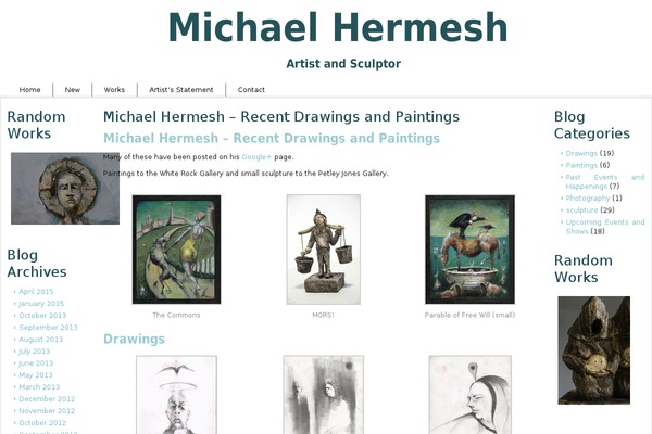michaelhermesh.com site used Michael2