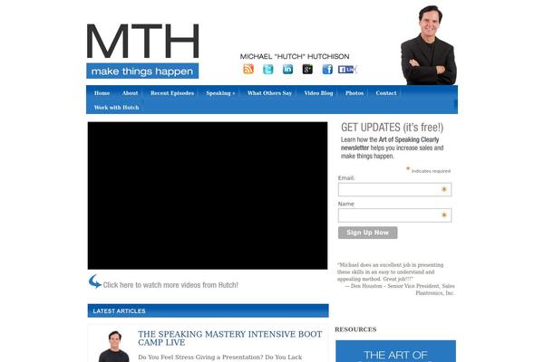 michaelhutch.com site used Earthlytouch2