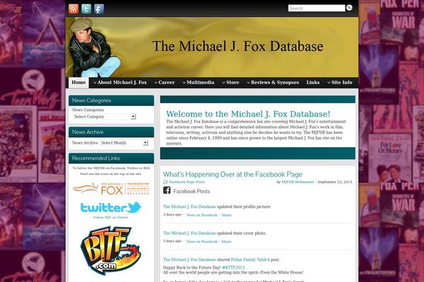 Graphene theme site design template sample