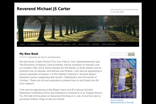 Twenty Ten theme site design template sample