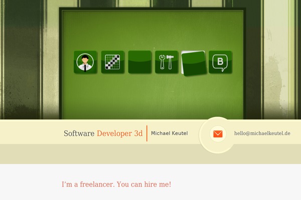 michaelkeutel.de site used Thegreentheme