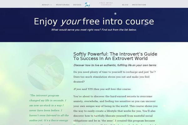 Site using Thrive-visual-editor plugin