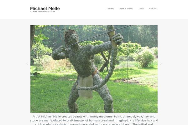 michaelmelle.com site used Breve