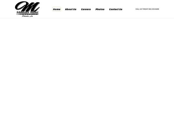 The7 theme site design template sample