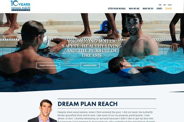 michaelphelpsfoundation.org site used Mpf