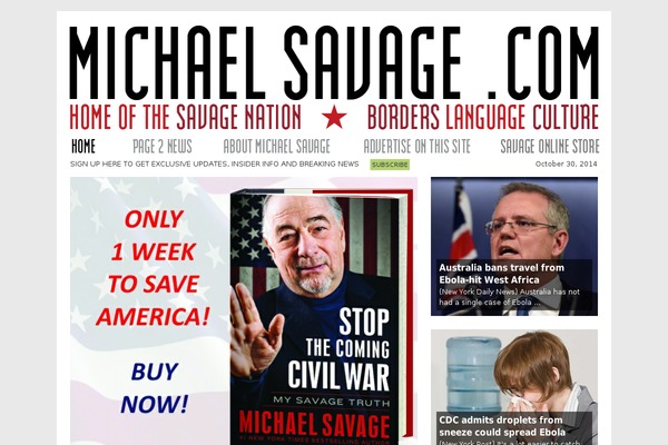 michaelsavage.com site used Awaken-pro
