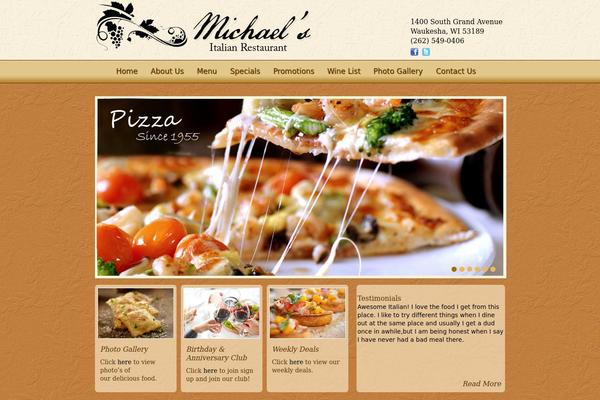 michaelsitalianrestaurant.net site used Michaels