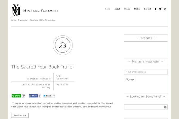 Blank theme site design template sample