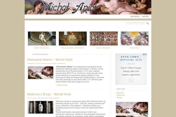 Modernelegance theme site design template sample