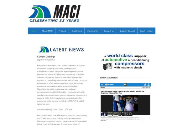 Total theme site design template sample