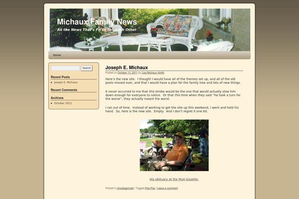 Weaver theme site design template sample