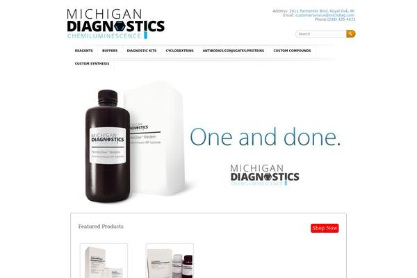 Brightpage theme site design template sample