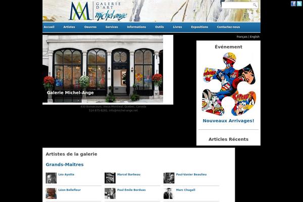 Mymag theme site design template sample