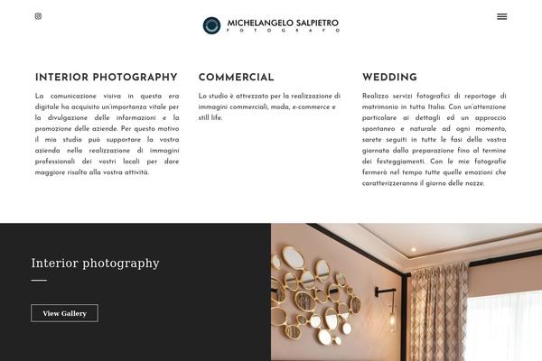 Photography theme site design template sample