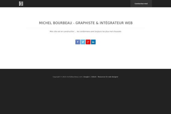 Vantage theme site design template sample