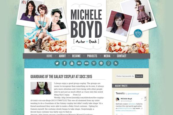 micheleboyd.com site used Talon