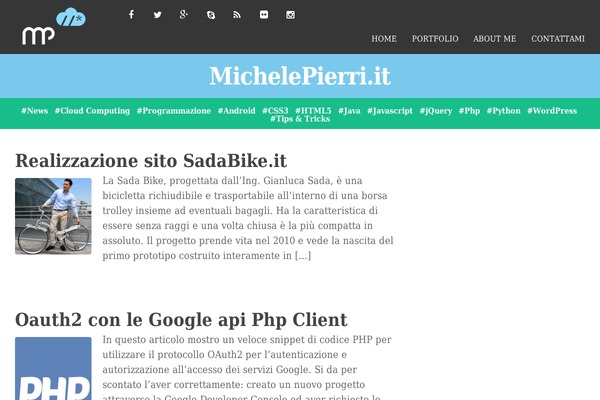 michelepierri.it site used Michelepierri
