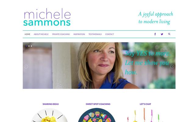 michelesammons.com site used Michele