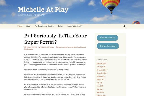 Twenty Thirteen theme site design template sample