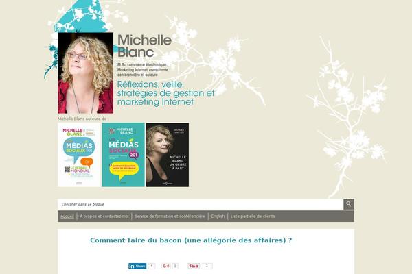 michelleblanc.com site used Mblanc