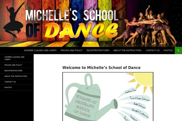 michellesschoolofdance.com site used Oh-my-blog