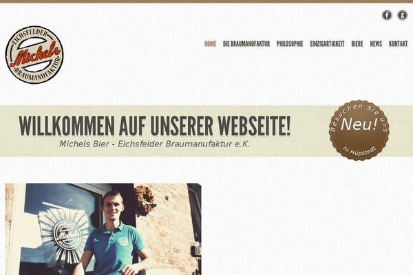 michels-bier.de site used Tensor_wp