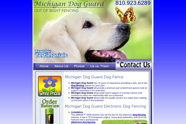 michigandogguard.com site used Michigan-dog-guard-2013