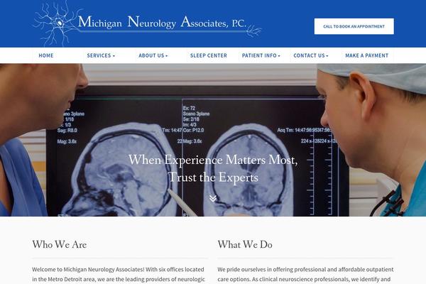michiganneurologyassociates.com site used Wp-neurology