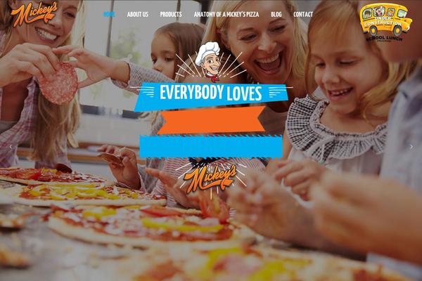 mickeysbrands.com site used Pizza-restaurant