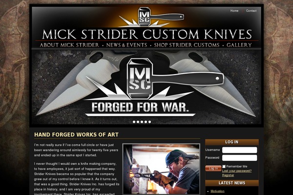 Site using Login With Ajax plugin