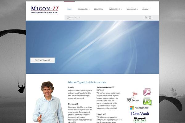 micon-it.nl site used Novus