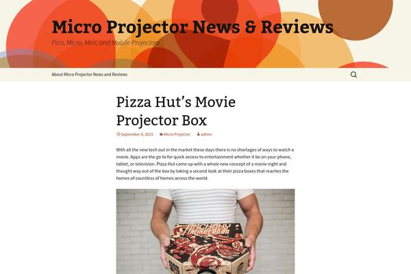 Twenty Thirteen theme site design template sample