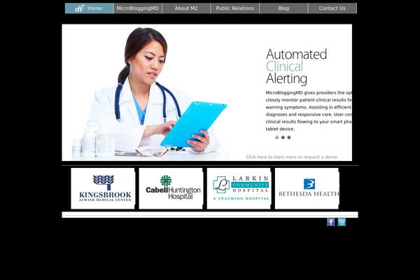 Twenty Twelve theme site design template sample